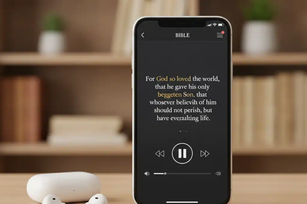 App de Áudio Bíblico para Você