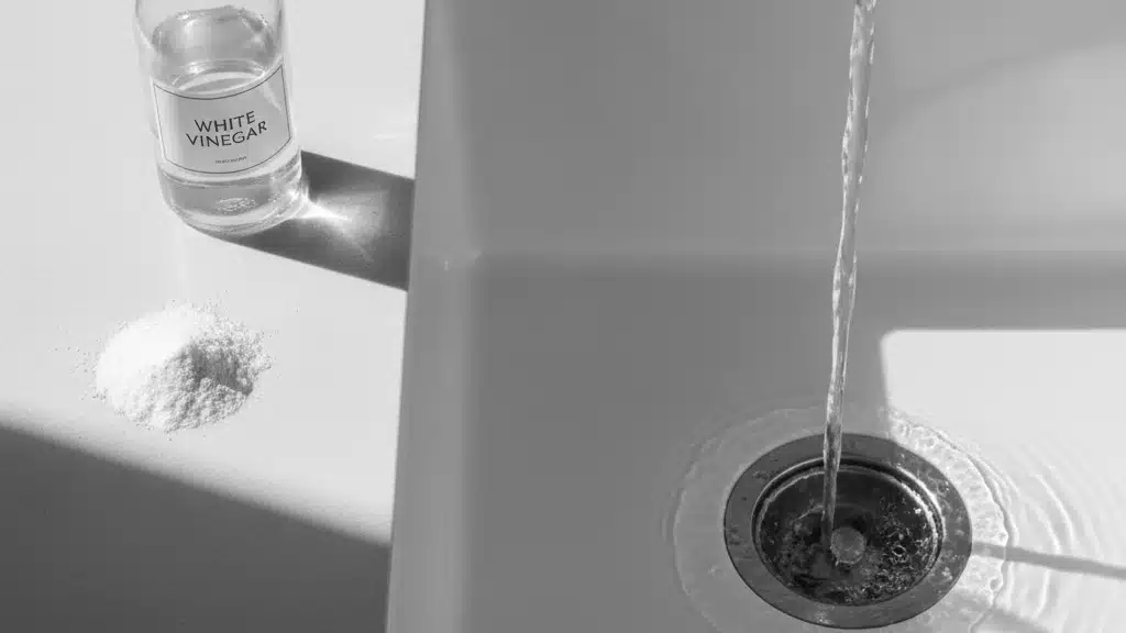 Como desentupir pia com bicarbonato e vinagre