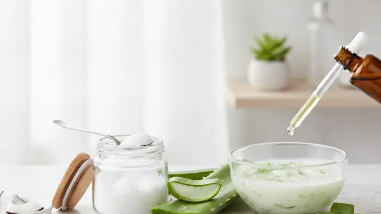 Como usar óleo de coco e aloe vera para clarear manchas