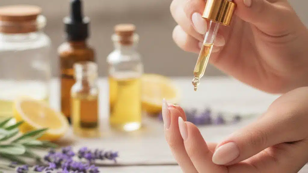 Como Usar Óleos Essenciais Para Reparar Unhas Danificadas