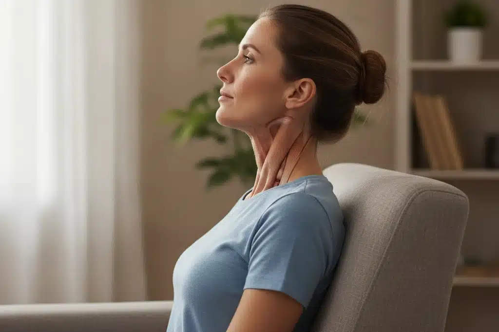 Exercícios eficazes para eliminar papada em casa