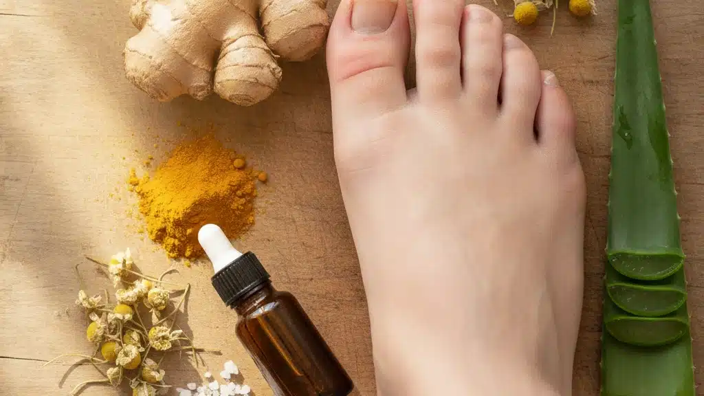 Ingredientes Naturais que Aliviam a Dor da Unha Encravada