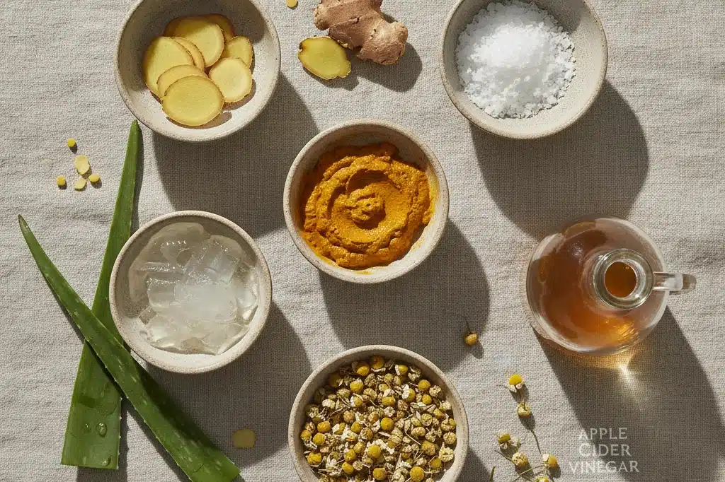 Ingredientes Naturais que Aliviam a Dor da Unha Encravada