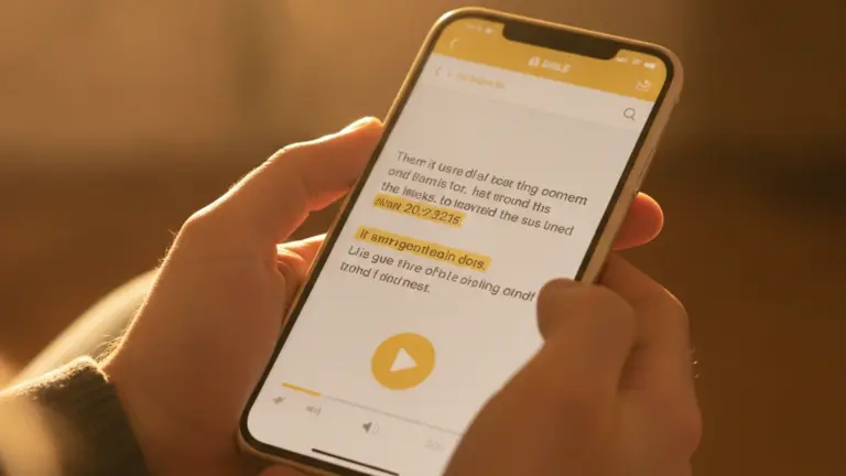 Ouvir a Bíblia no Celular: Guia Completo de Apps e Recursos