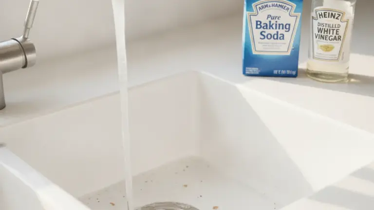 Receita Caseira para Desentupir Pia