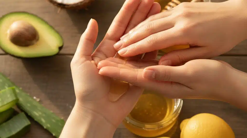 Tratamento Caseiro Com Ingredientes Baratos Para Mãos Macias e Rejuvenescidas