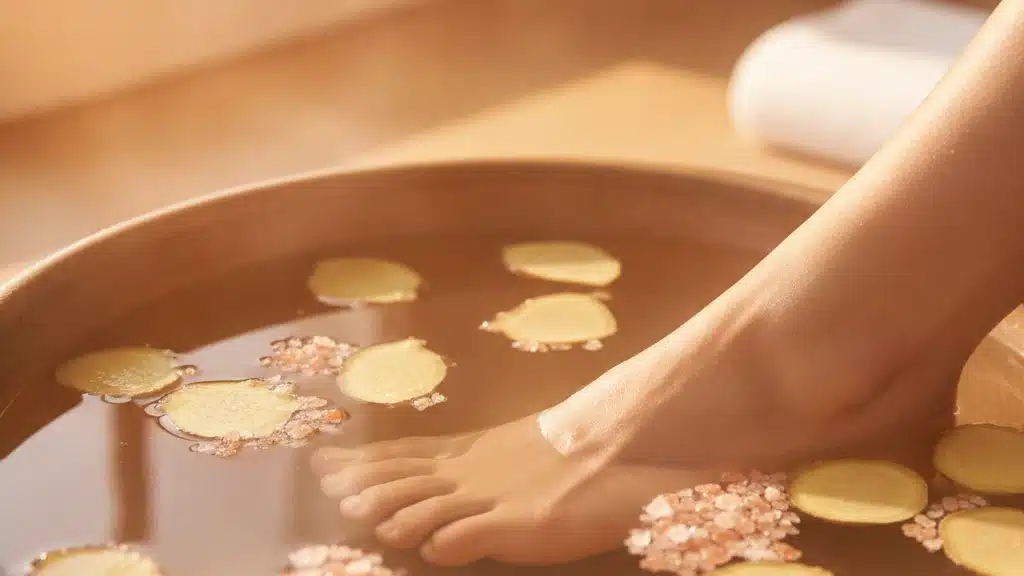 Alívio Natural da Dor Plantar com Ingredientes da Cozinha