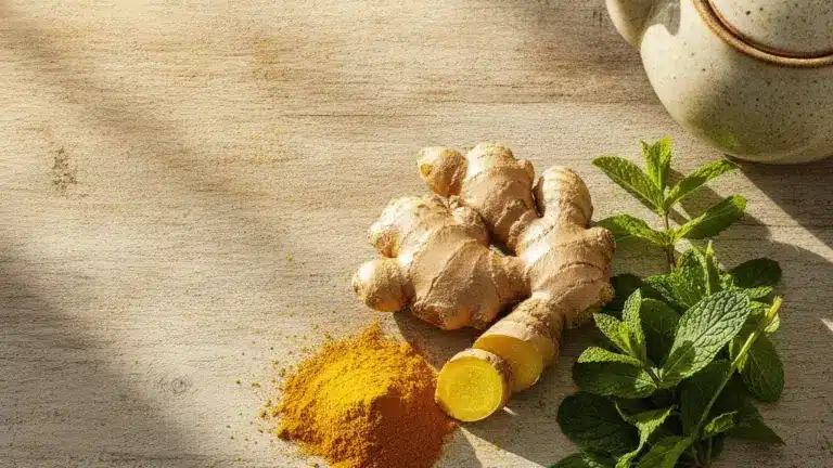 Chás naturais para aliviar inflamação no joelho