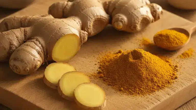 Remédio Natural com Gengibre e Cúrcuma para Aliviar a Dor do Ombro