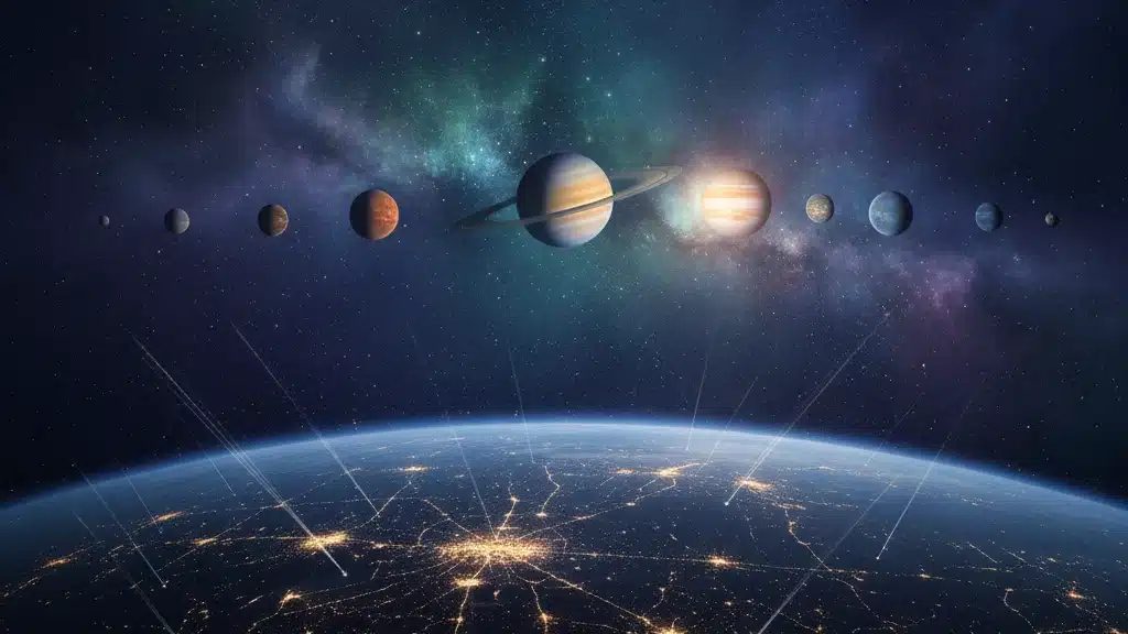 Planetas influenciam decisões e relacionamentos